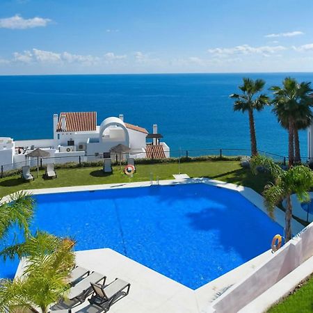 Apartamento Con Impresionantes Vistas Al Mar Torrox Bagian luar foto